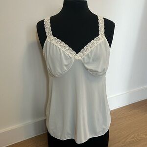Vintage Shadowline Nylon Cami 36